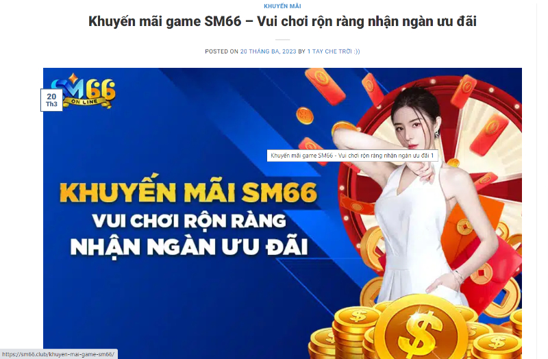 Những lưu ý khi đăng ký khuyến mãi tại SM66