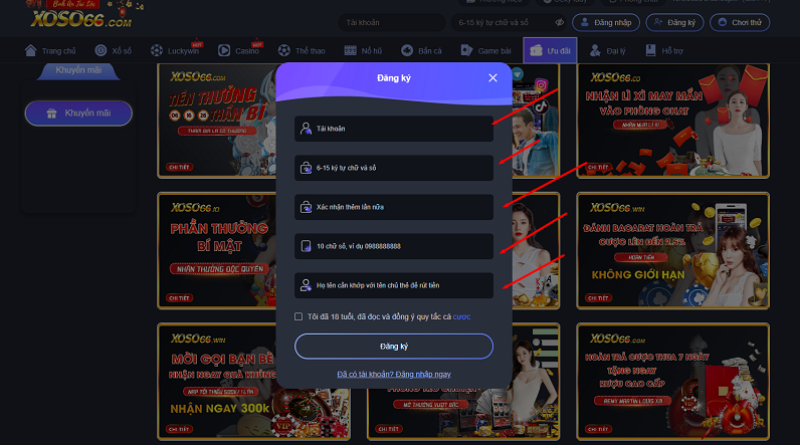 3 bước đăng ký Xoso66 nhanh chóng, hiệu quả cho tân thủ 