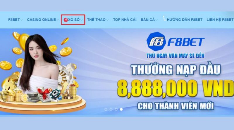 Xổ số F8bet: Cơ hội làm giàu dành cho mọi game thủ