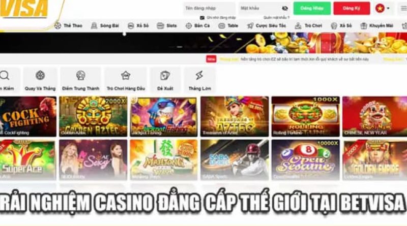 Casino betvisa – Thế giới bài bạc trong tầm tay