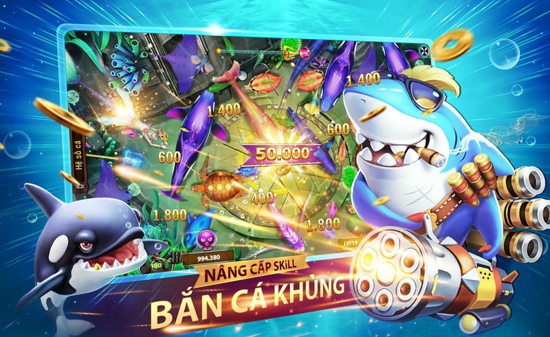 Đồ họa 3D sống động trong bắn cá thần tài 789win
